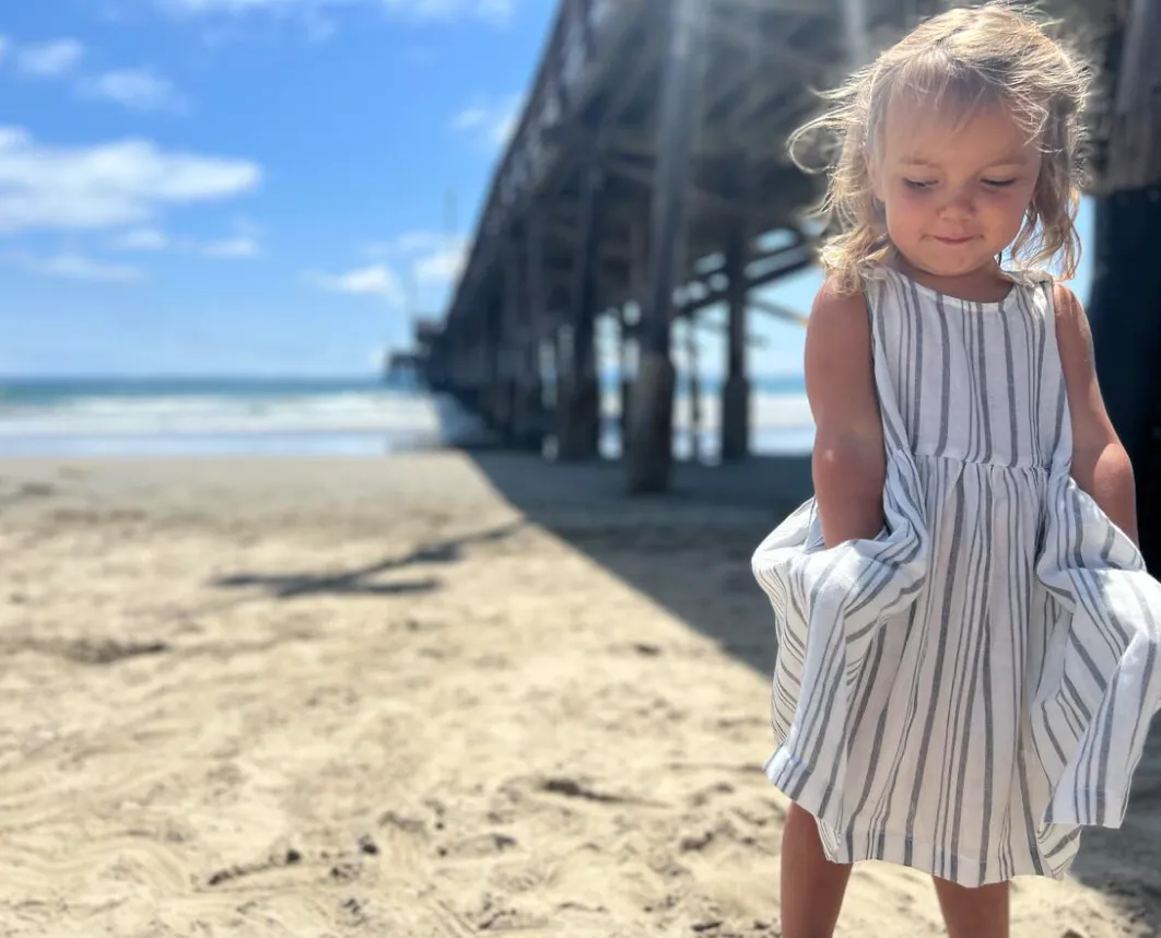 Vignette Emma Stripe Dress