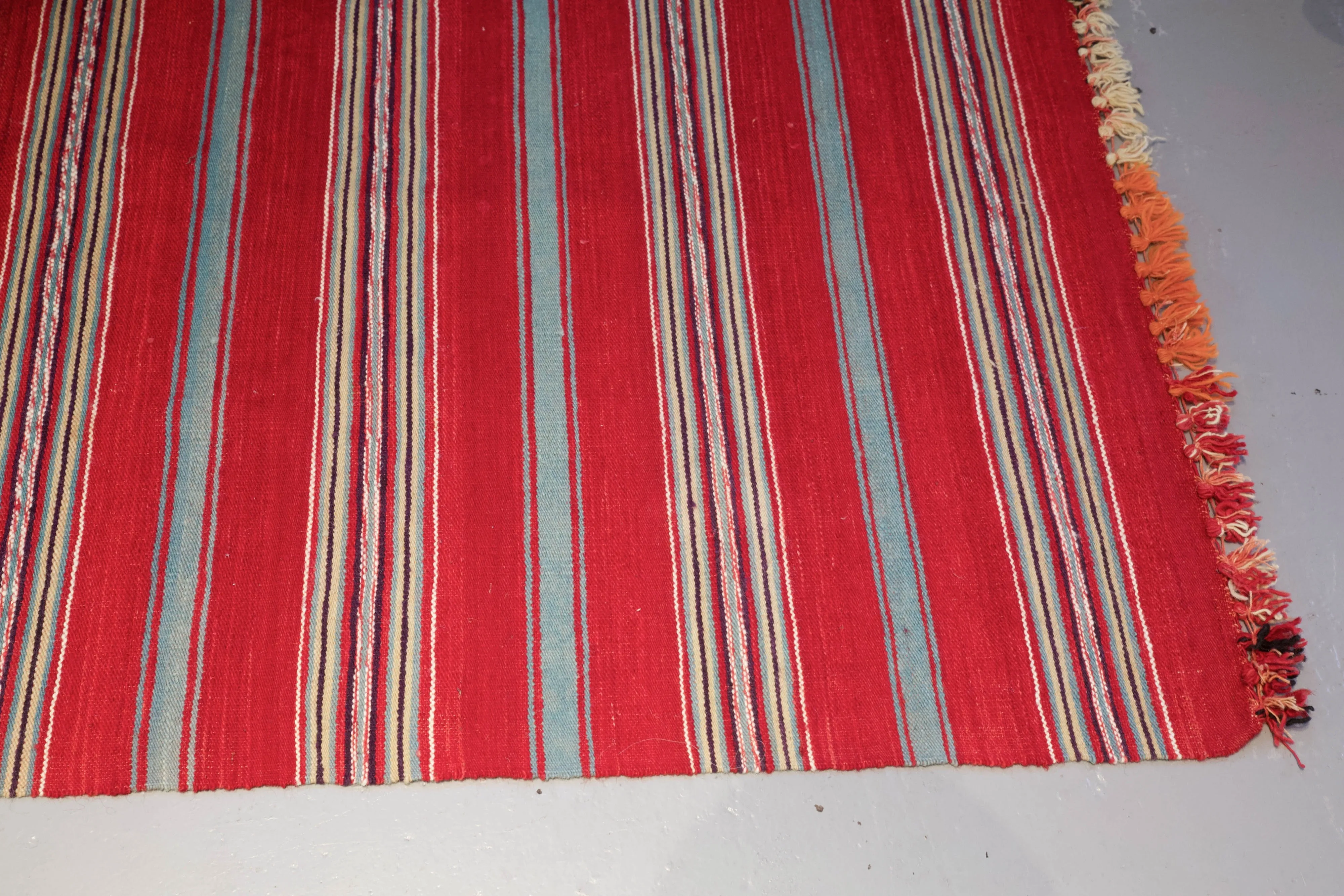Vintage Anatolian kilim runner