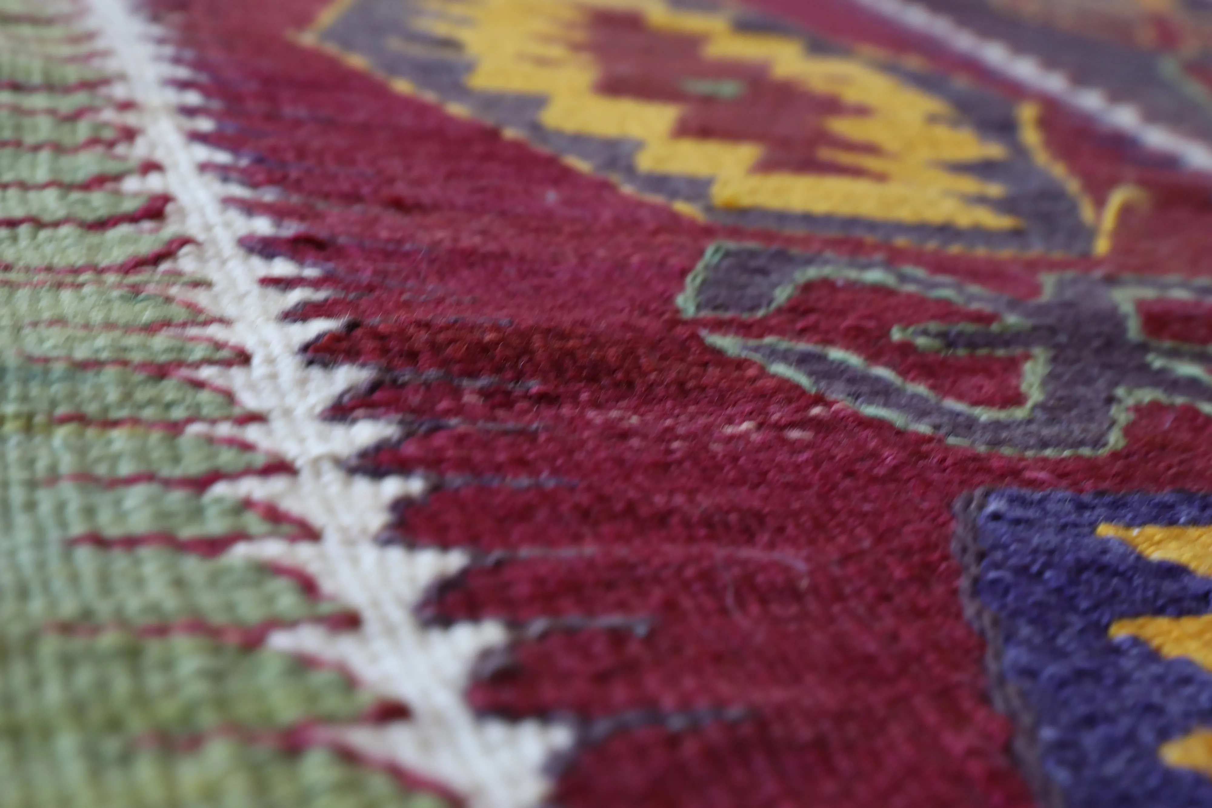 Vintage Antalya Barak Kilim Rug 5'5"x9'3"