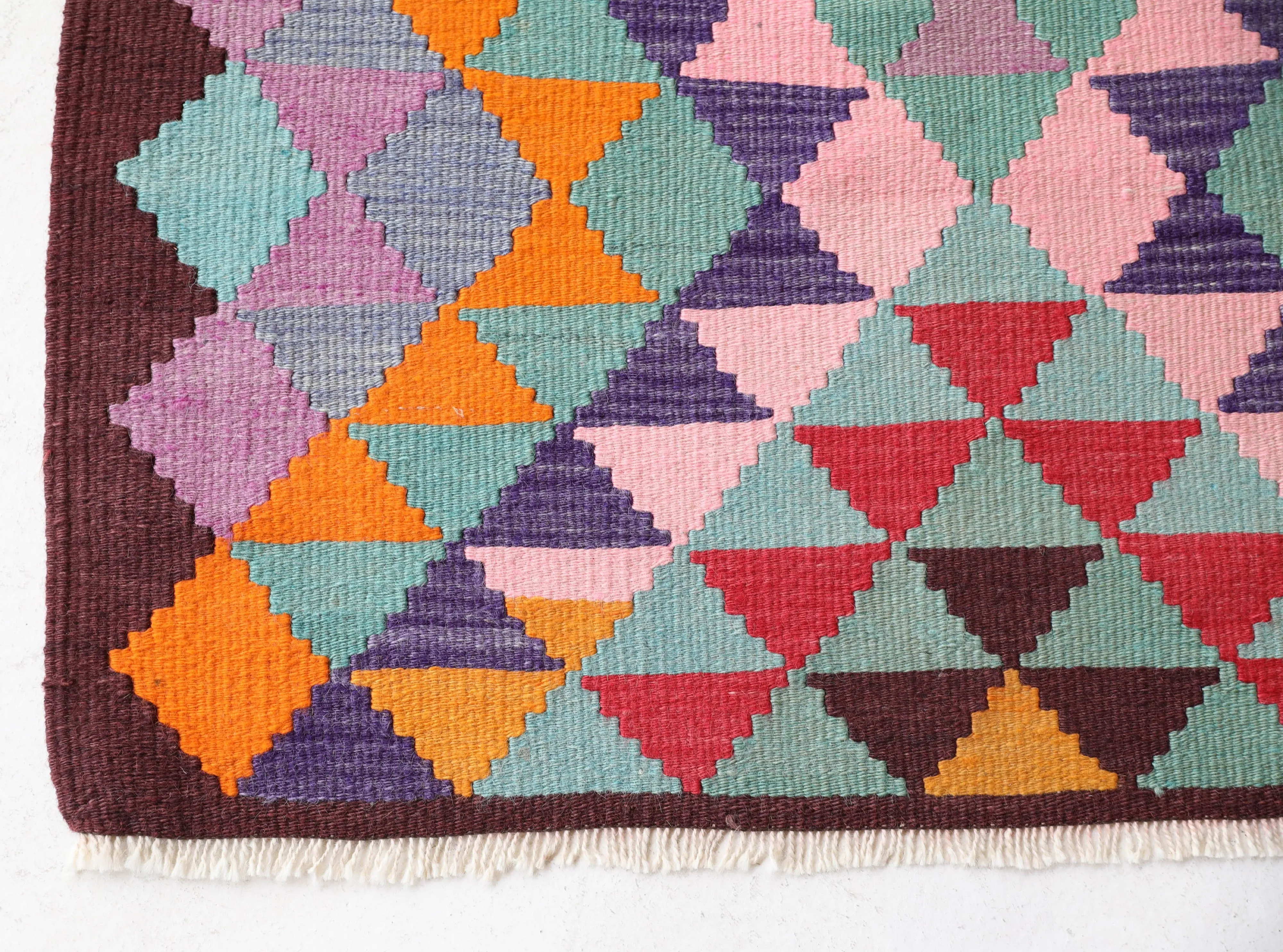 Vintage Antalya Kilim Rug 3'3"x4'9"