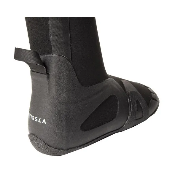 Vissla Seven Seas 7mm Round Toe Bootie-BLK