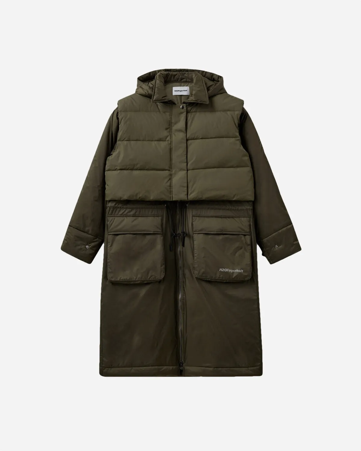 Warm Rain Jacket - Forest Green