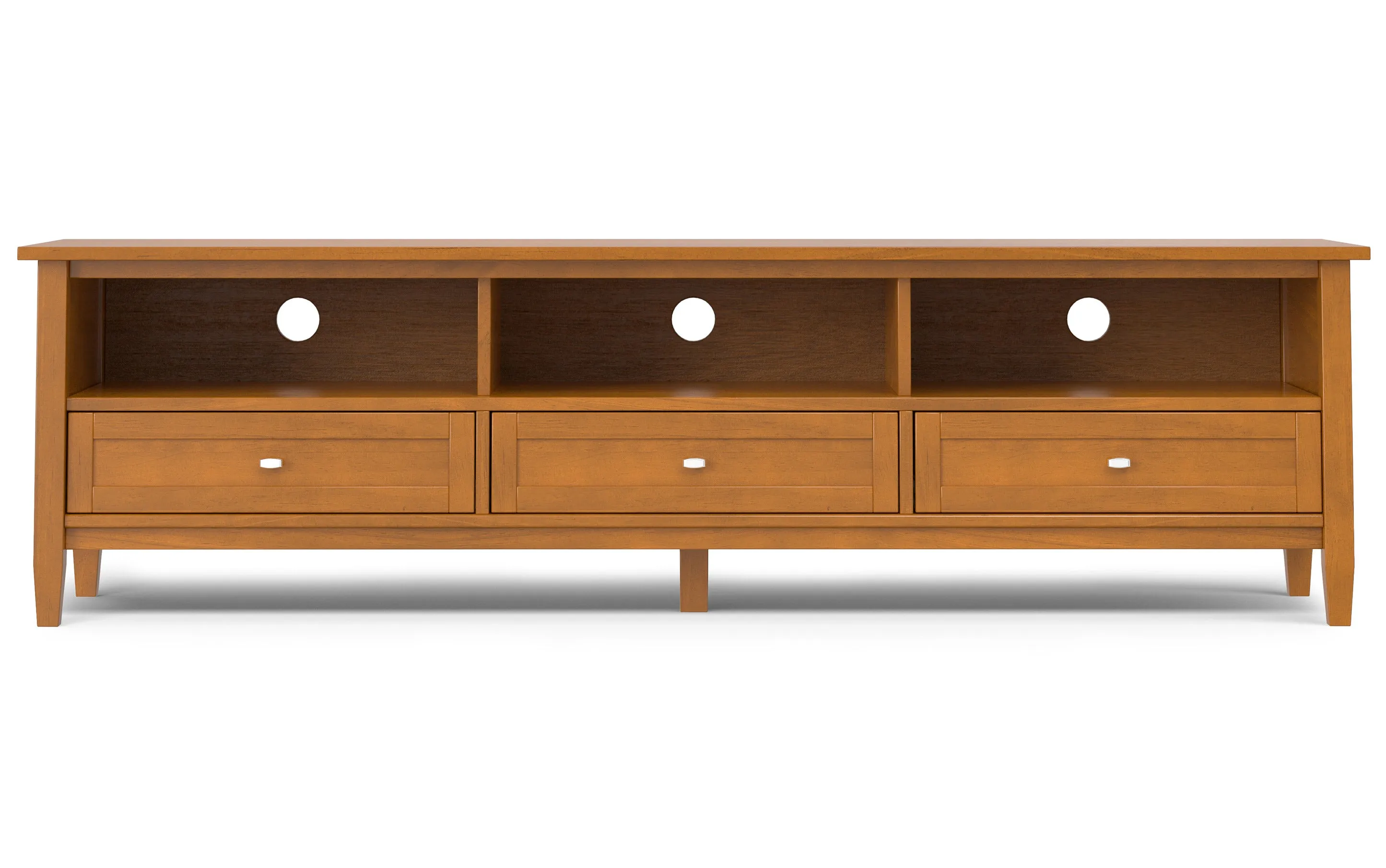 Warm Shaker 72 inch Low TV Media Stand