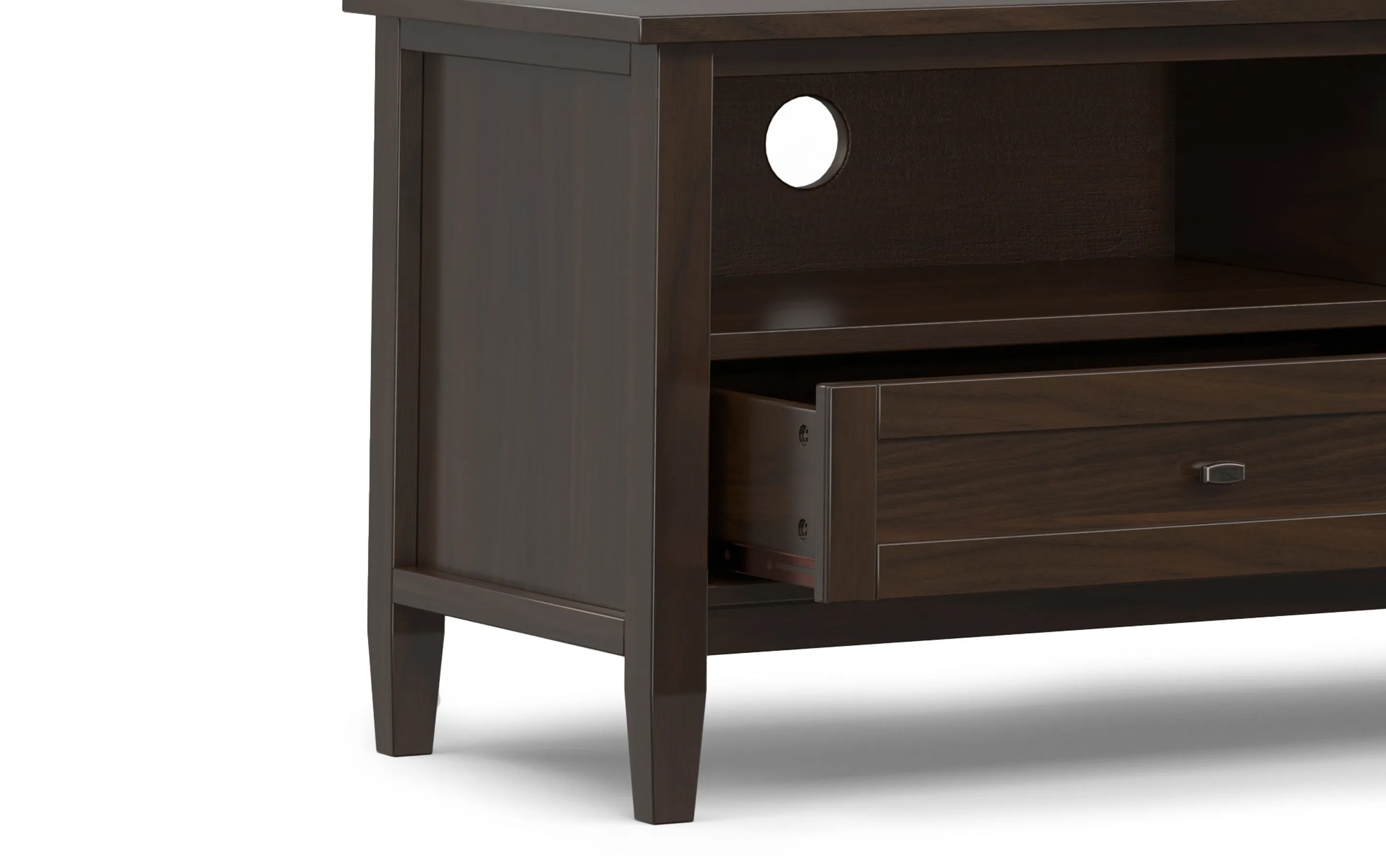 Warm Shaker 72 inch Low TV Media Stand