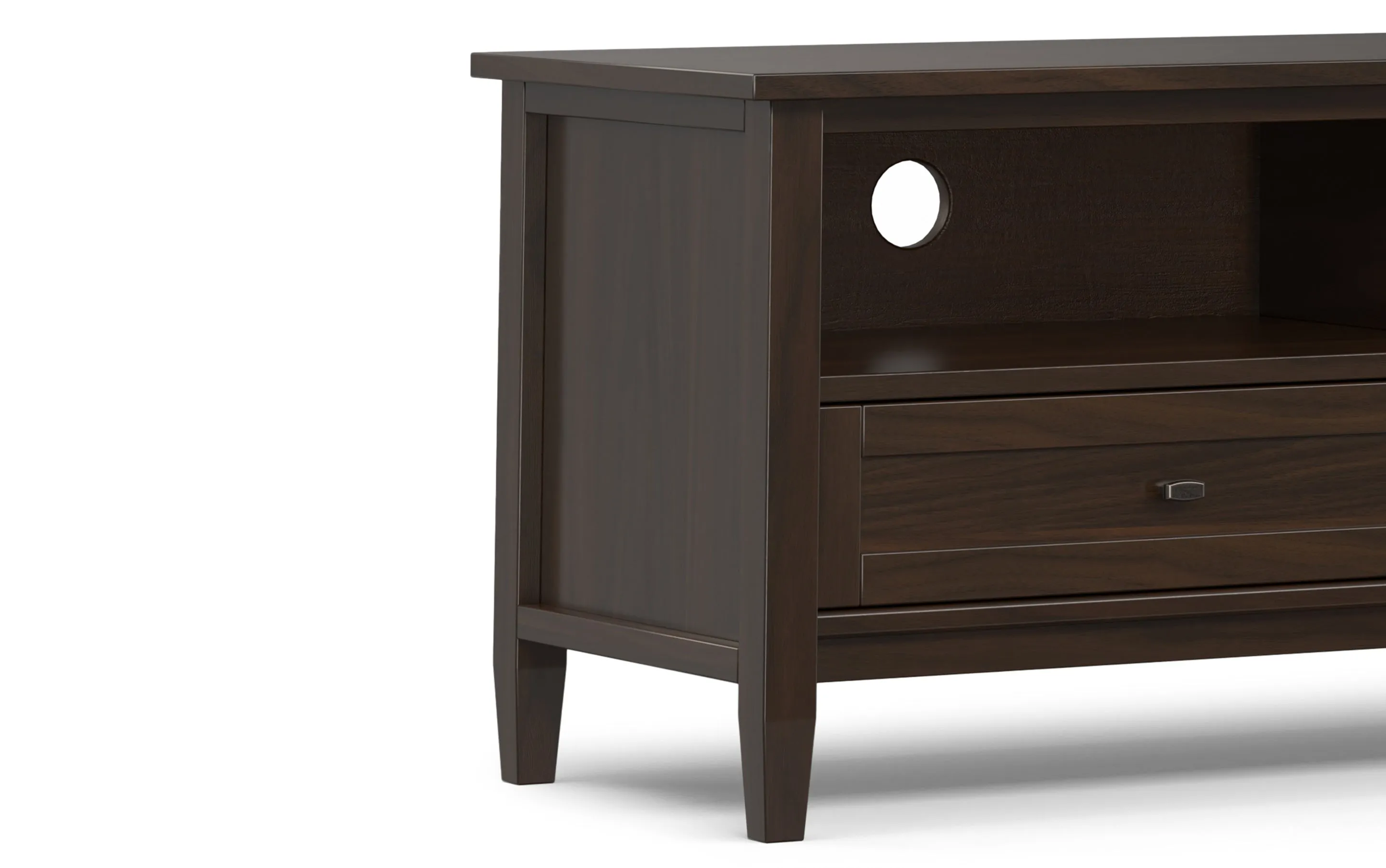 Warm Shaker 72 inch Low TV Media Stand