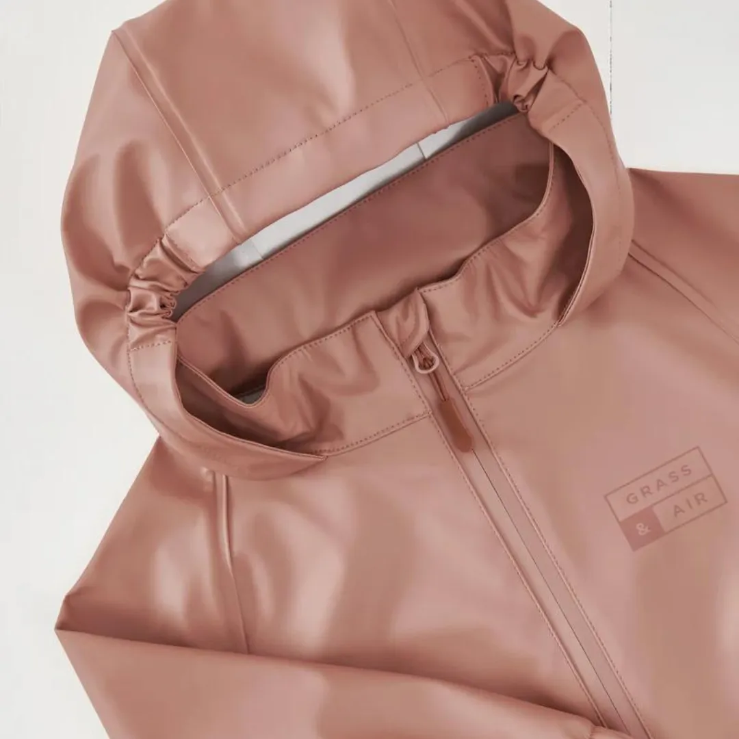 Waterproof Rainster Jacket Rose