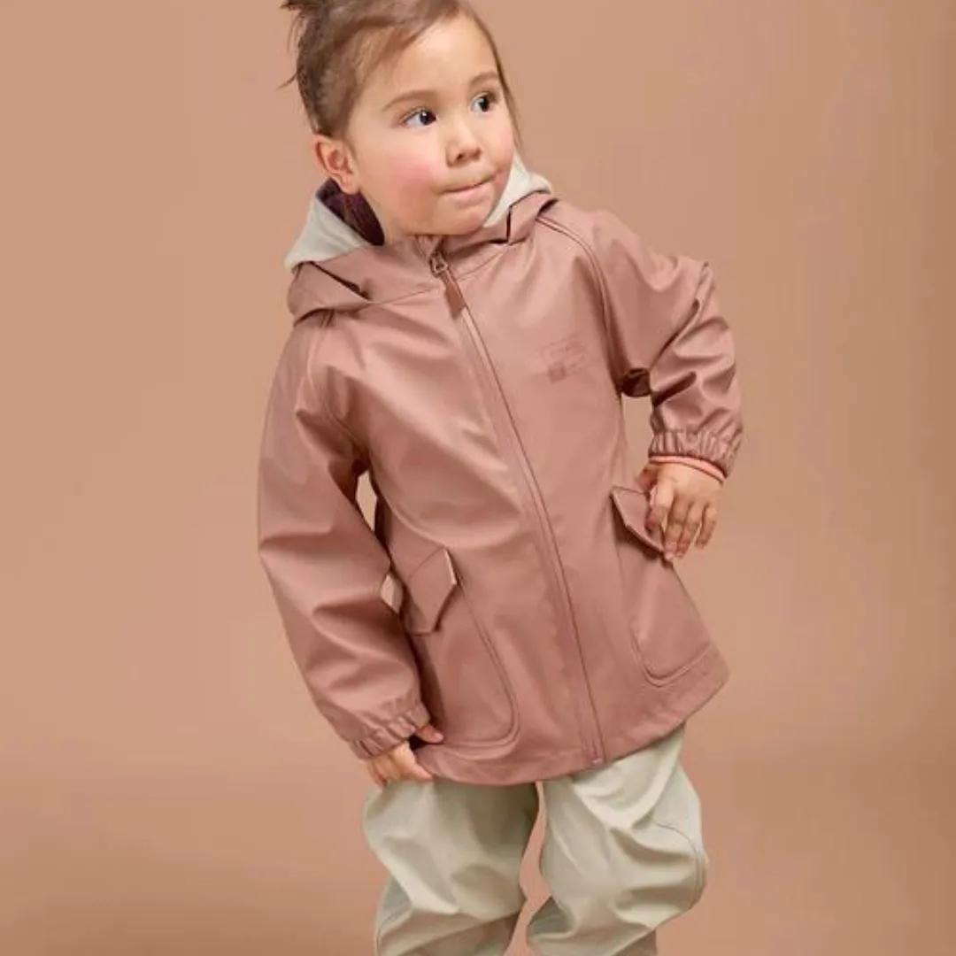Waterproof Rainster Jacket Rose