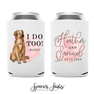 Wedding Can Cooler #5FR - Full Color