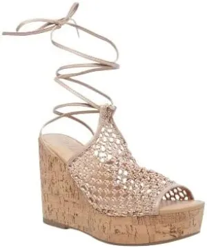 Wild Pair Haylinn Tie-Up Platform Wedges, Women's Shoes, 11M