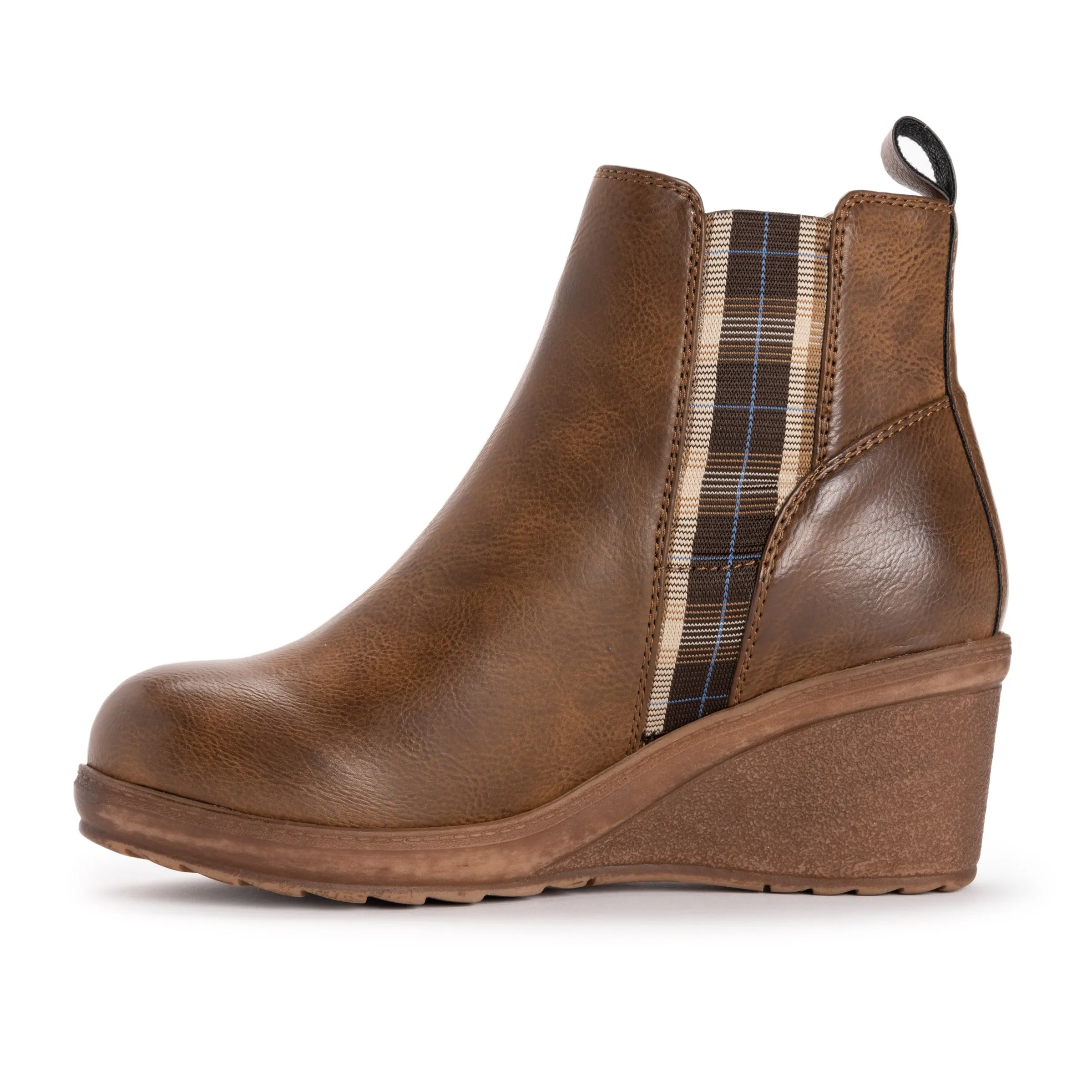 Women's England Oxford Wedge Booties
