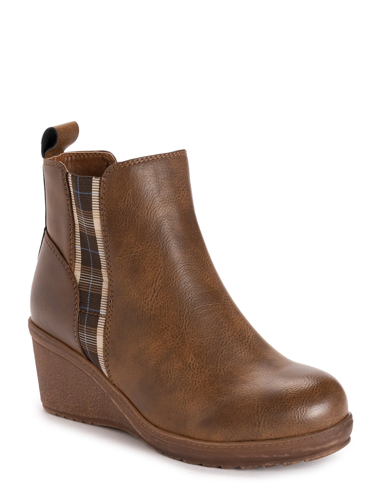 Women's England Oxford Wedge Booties