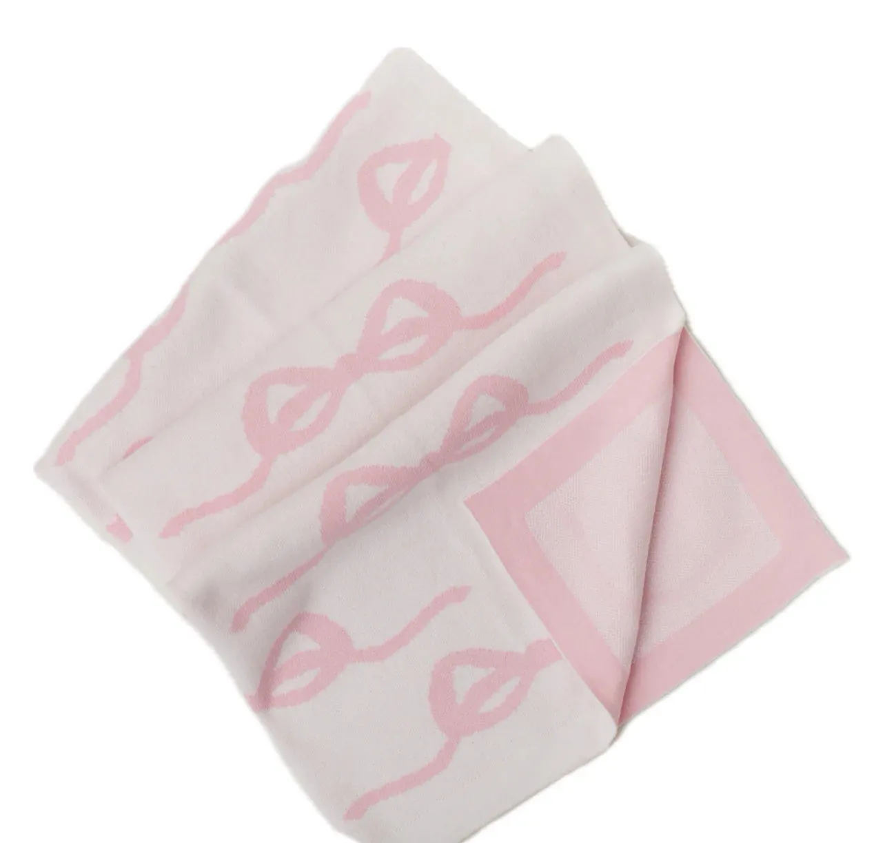 Woven Bow Blankets