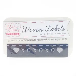 Woven Labels XOXO