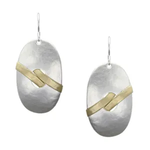 Woven Oval Earring