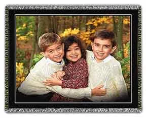 Woven Photo Blanket Certificate