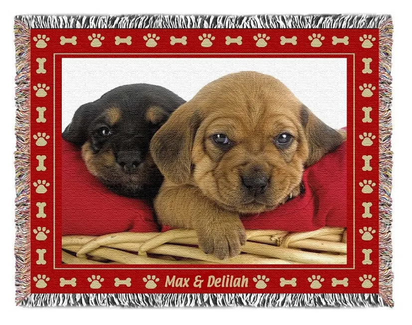 Woven Photo Blanket Certificate
