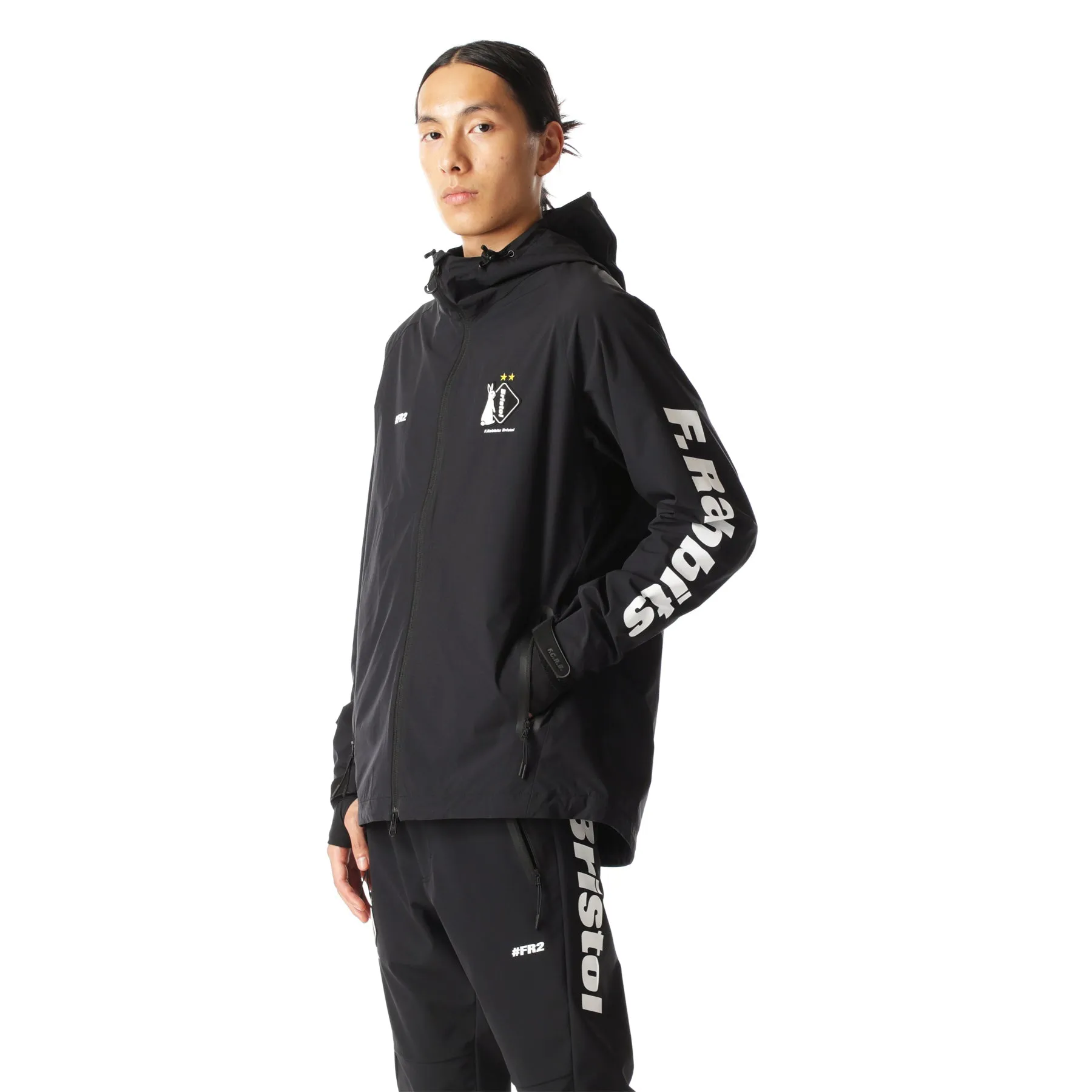 x FCRB Warm Up Jacket FRJ065 Black