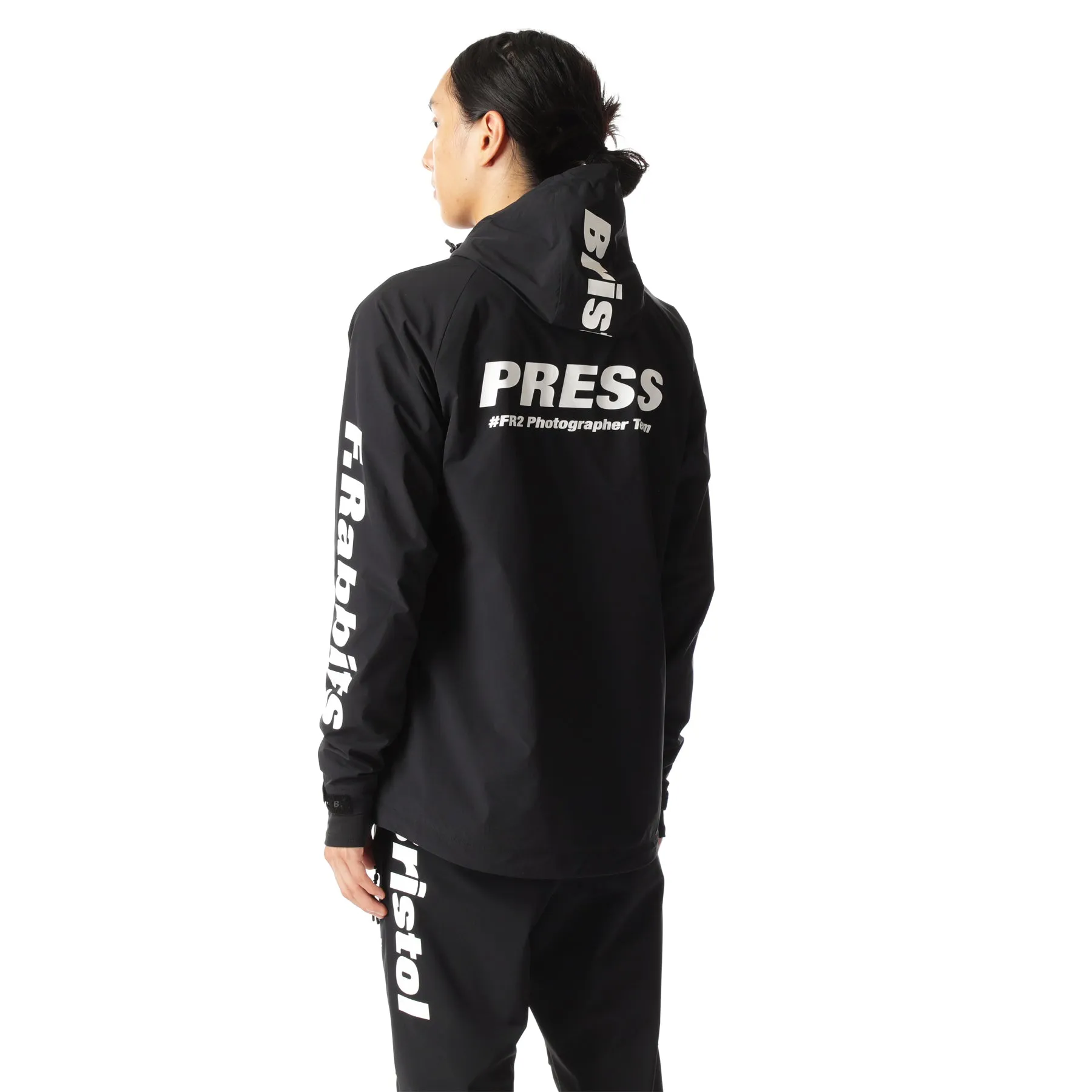 x FCRB Warm Up Jacket FRJ065 Black