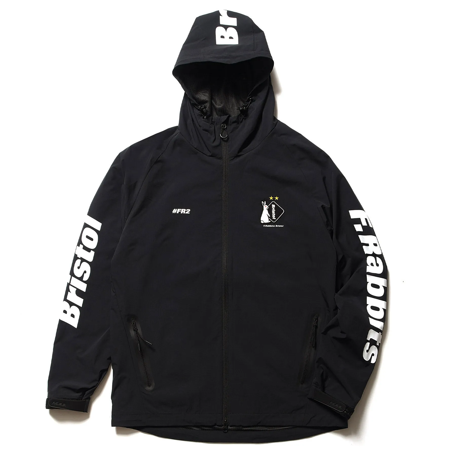 x FCRB Warm Up Jacket FRJ065 Black