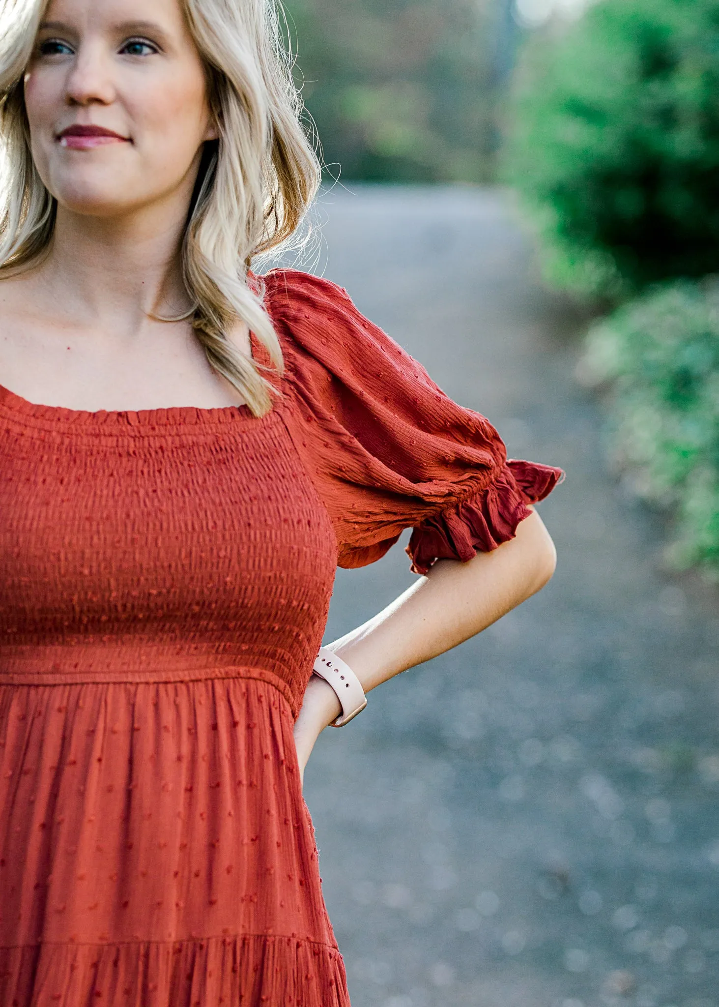 X Harvest Moon Rust Dress