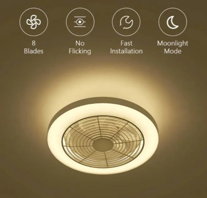 Yeelight 61W Fixed Ceiling Light Fan DC Inverter